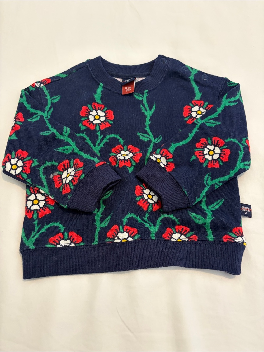 Rowing Blazers x Target Baby Floral Sweater